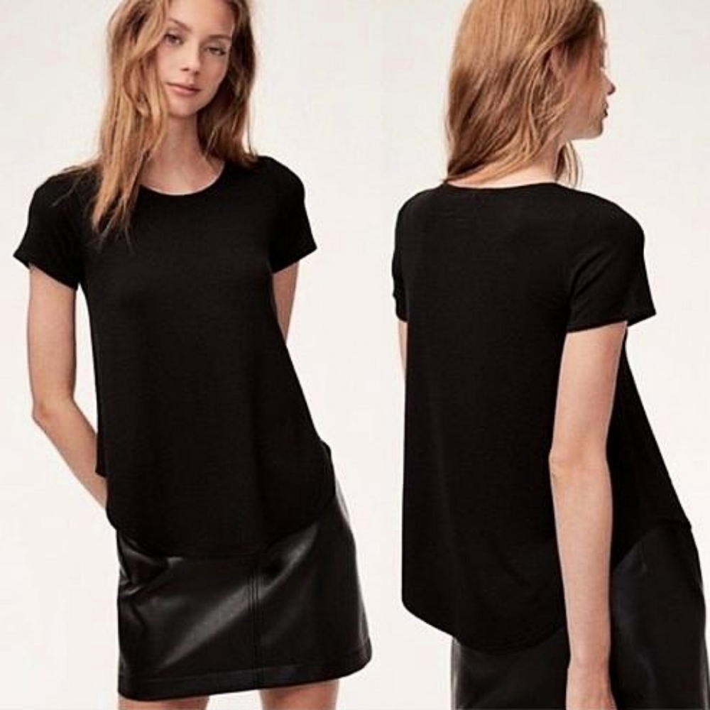 Sz S ARITZIA WILFRED FREE Esther Knit Tee